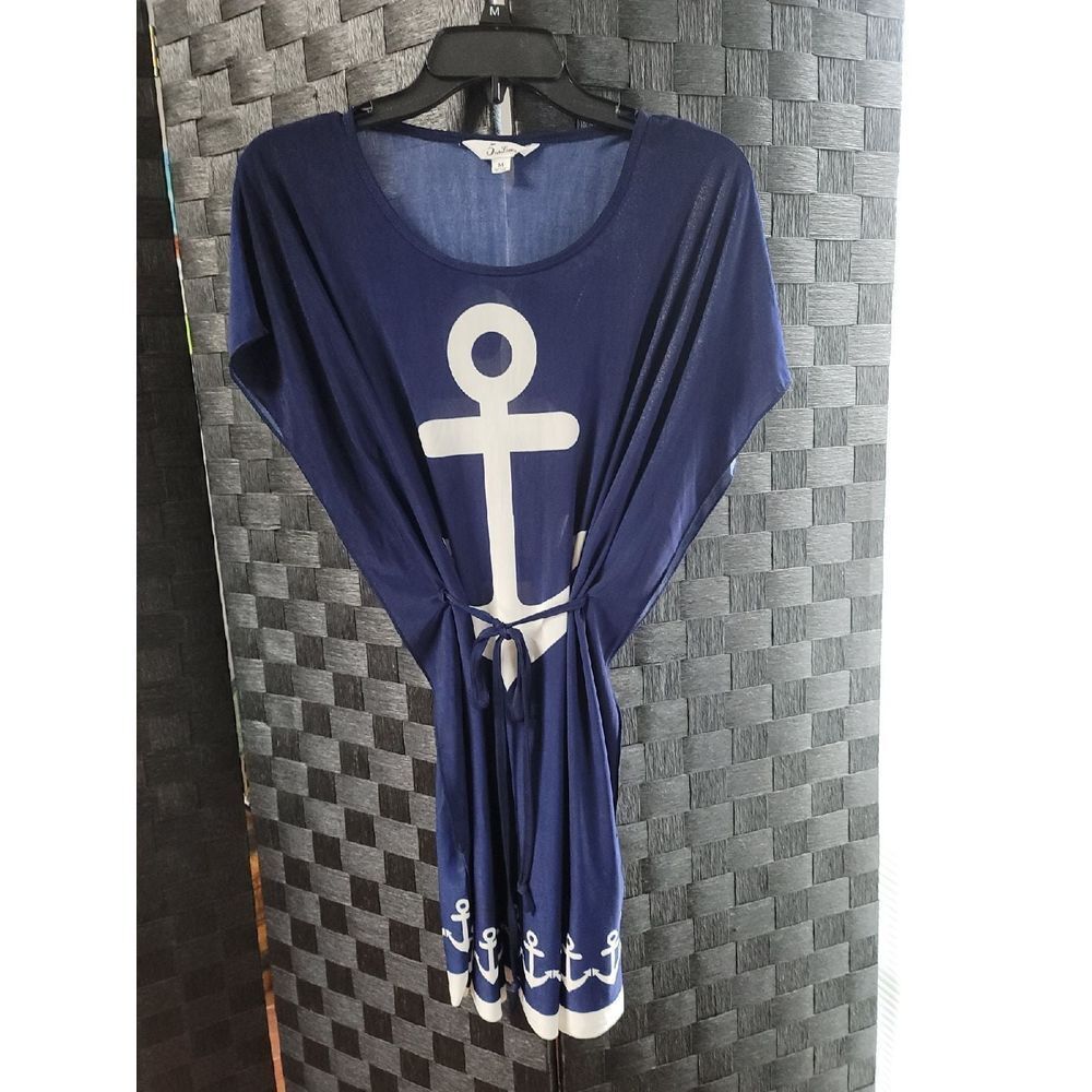 5th Love Top‎ or swimsuit cover up with Anchor